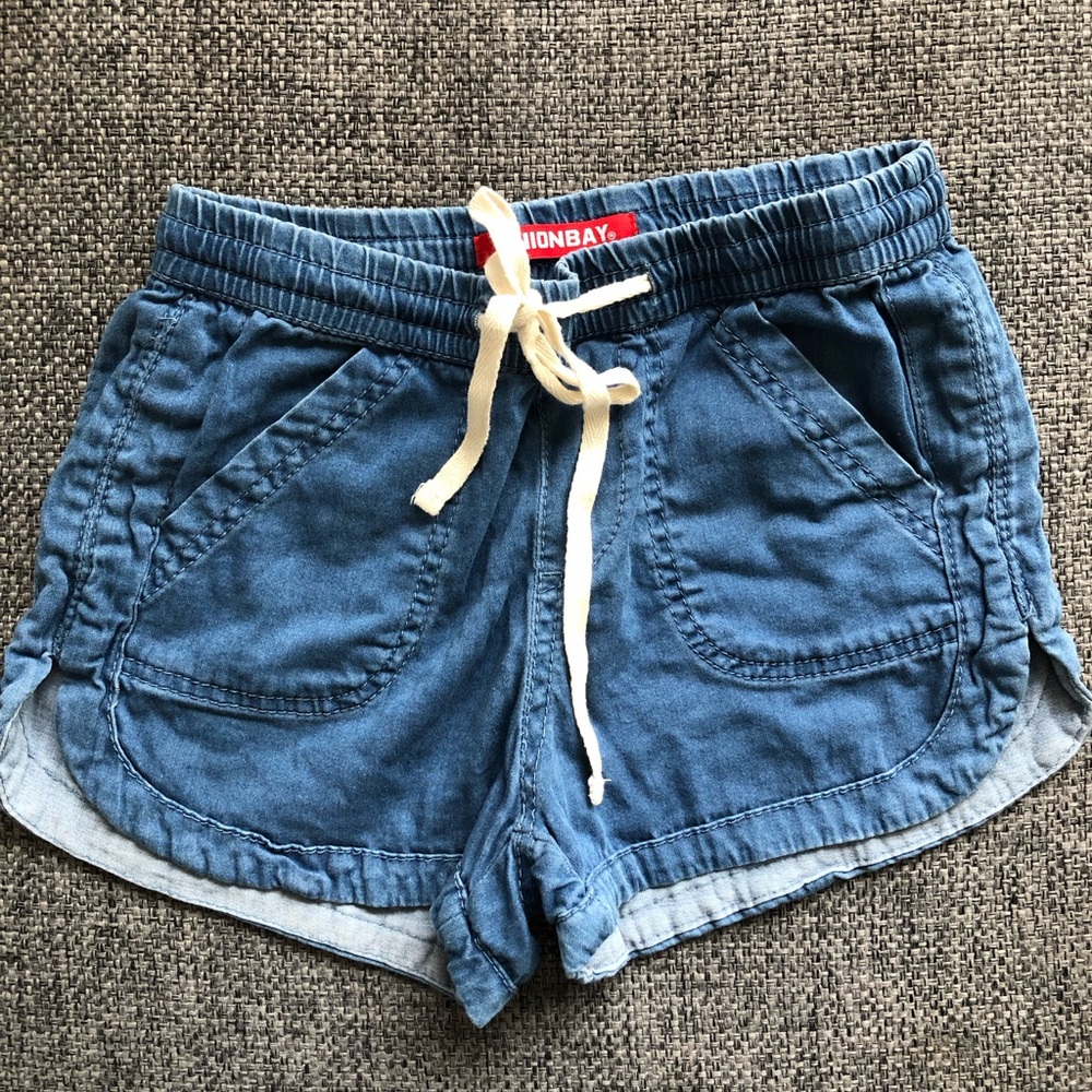 Unionbay xs blue denim shorts
